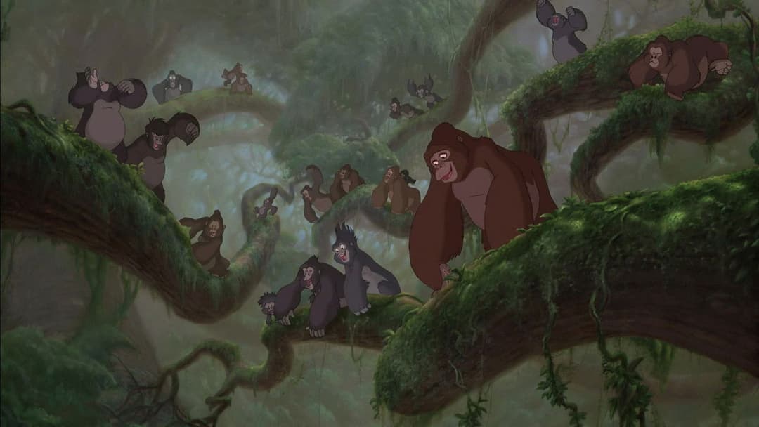 Tarzan backdrop 20