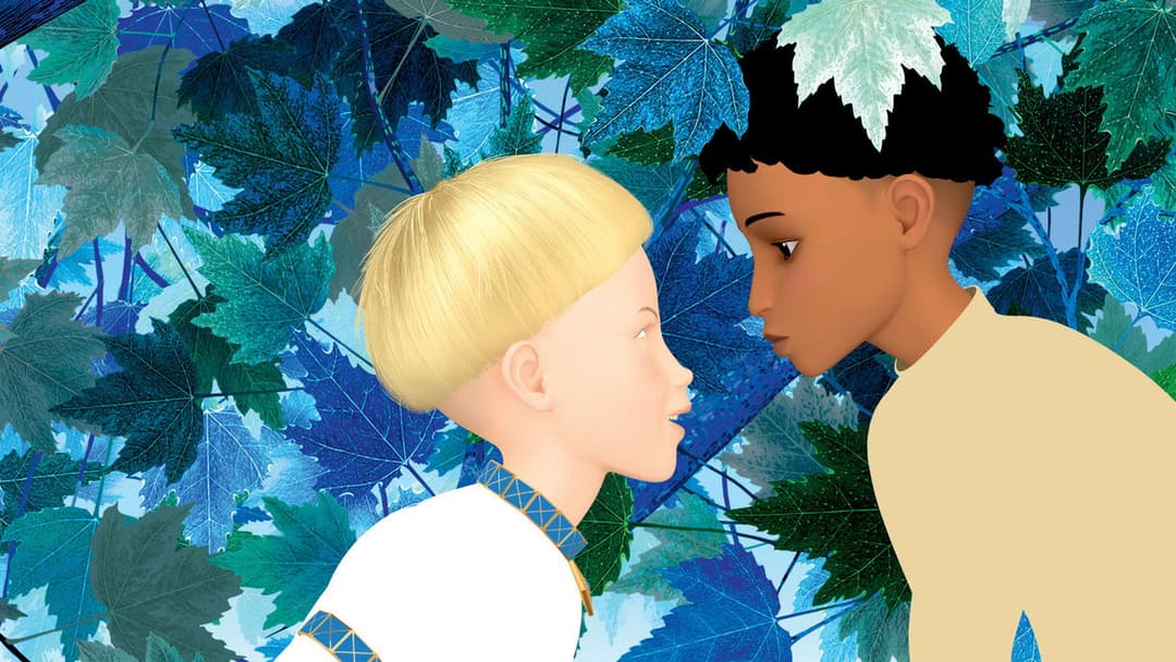 Azur und Asmar backdrop 1