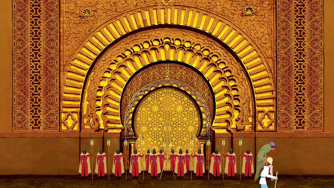 Azur und Asmar backdrop 5