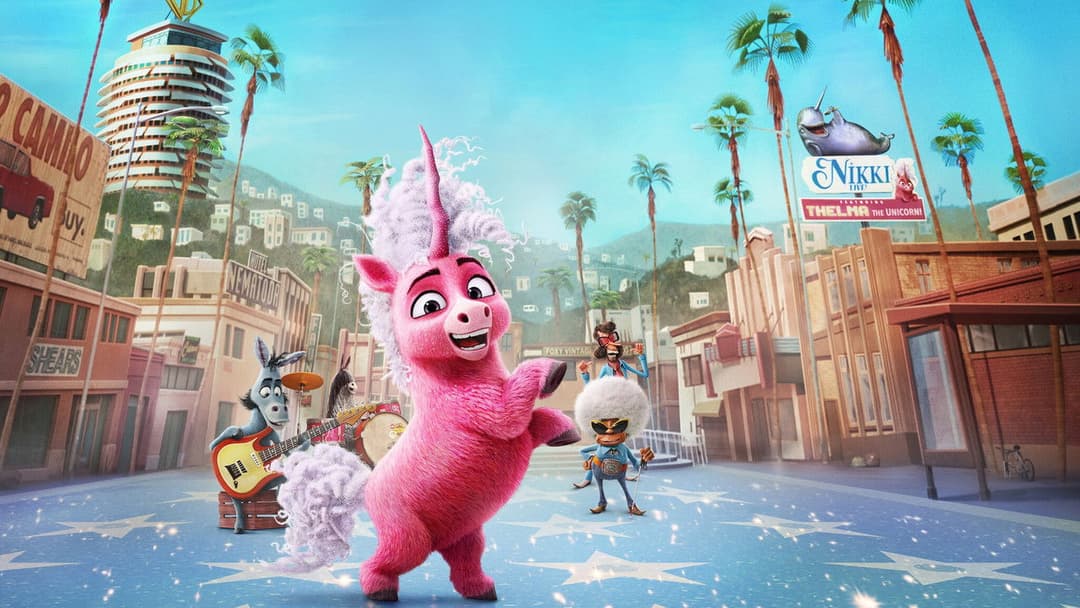 Thelma the Unicorn backdrop 8