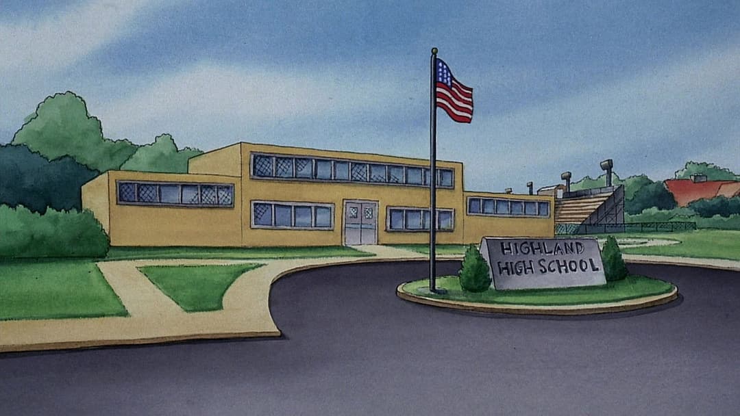 Beavis and Butt-Head Do America backdrop 14