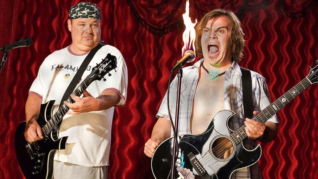 Kings of Rock - Tenacious D backdrop 17