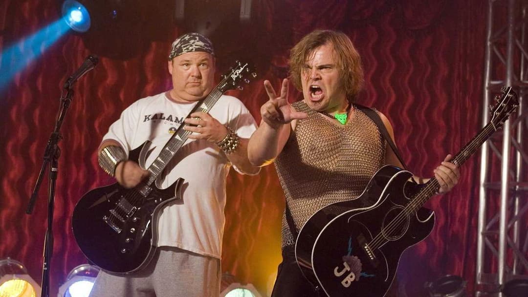 Kings of Rock - Tenacious D backdrop 20