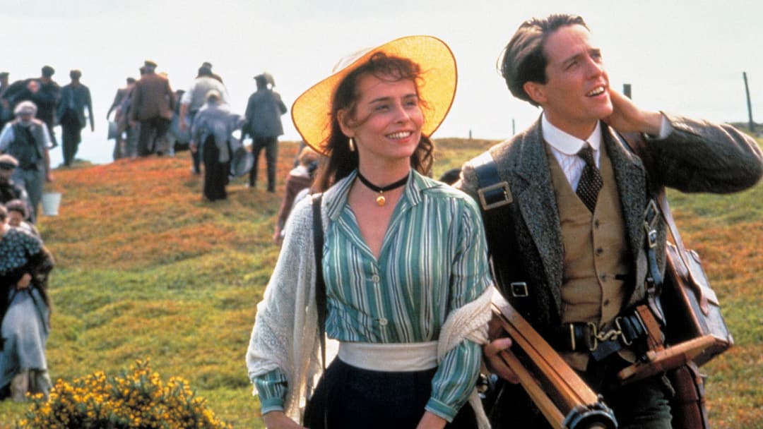 Der Engländer, der auf einen Hügel stieg und von einem Berg herunterkam backdrop 4