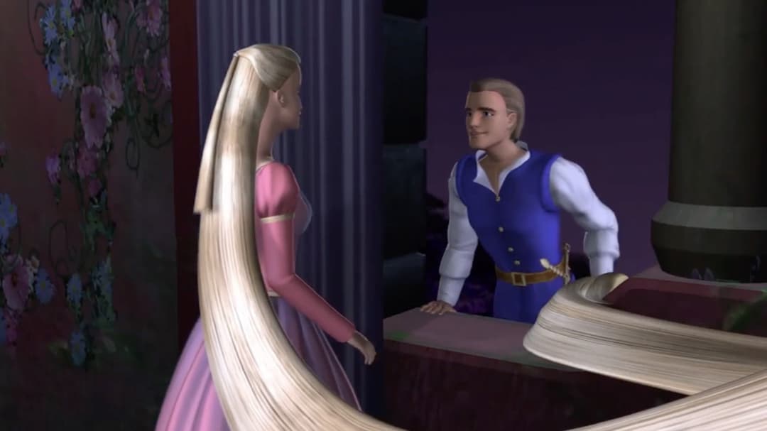 Барбі як Рапунцель backdrop 12