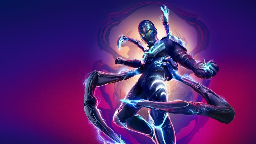 Blue Beetle backdrop 6