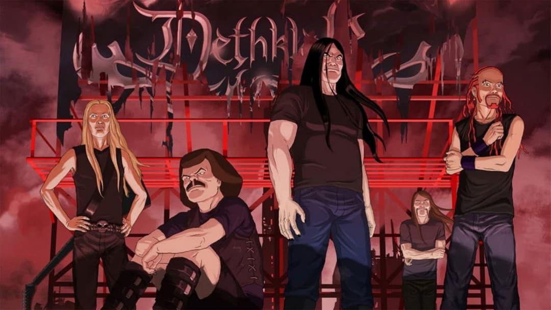 Metalocalypse: Army of the Doomstar backdrop 1